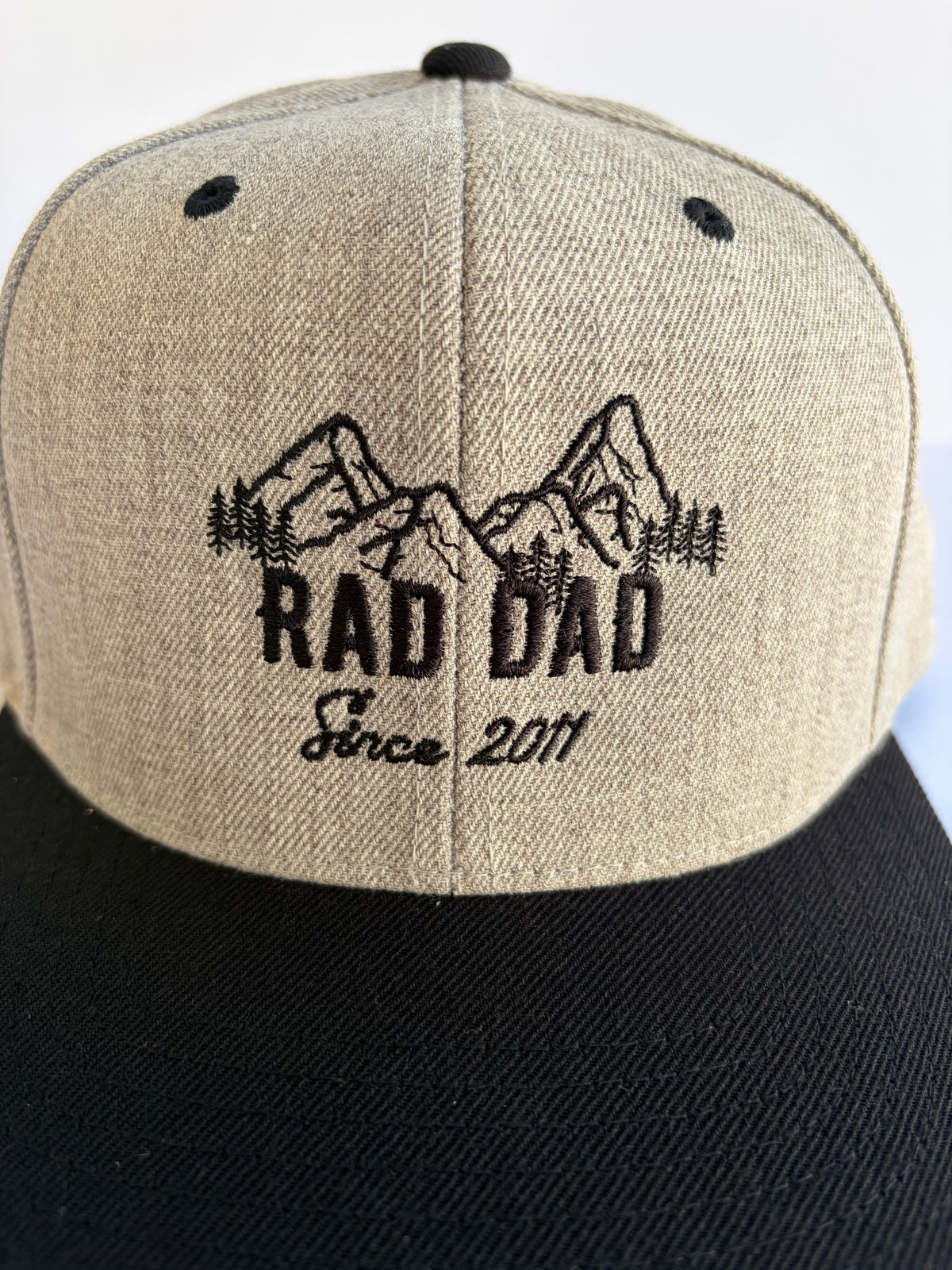 Rad Dad SnapBack  two tone baseball cap